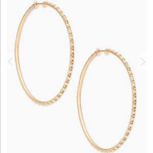 Kendra Scott Hoop Earrings *never worn*